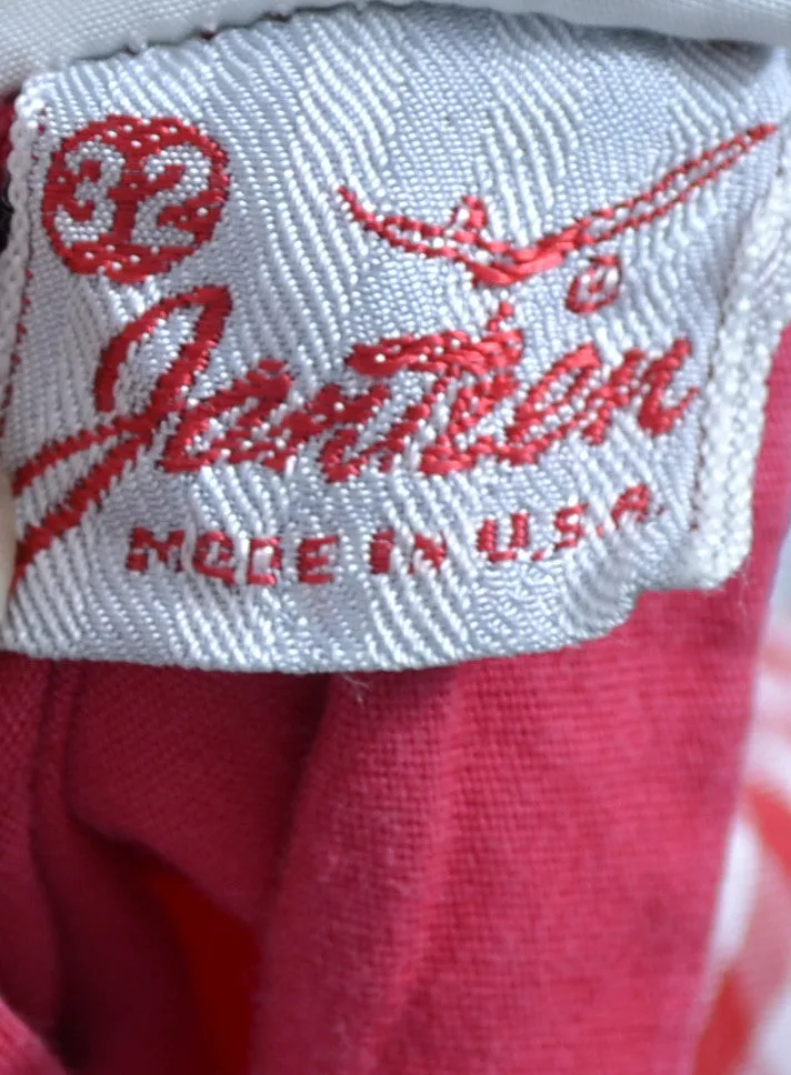 1950's Jantzen Red Gingham Vintage Shorts