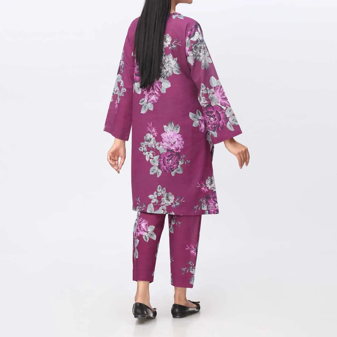 2PC- Digital Printed Khaddar Suit PW9036