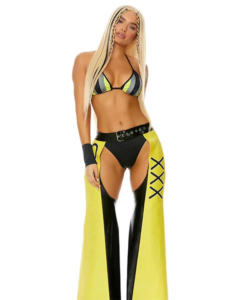 4pc Dirrty Girl Popstar Costume