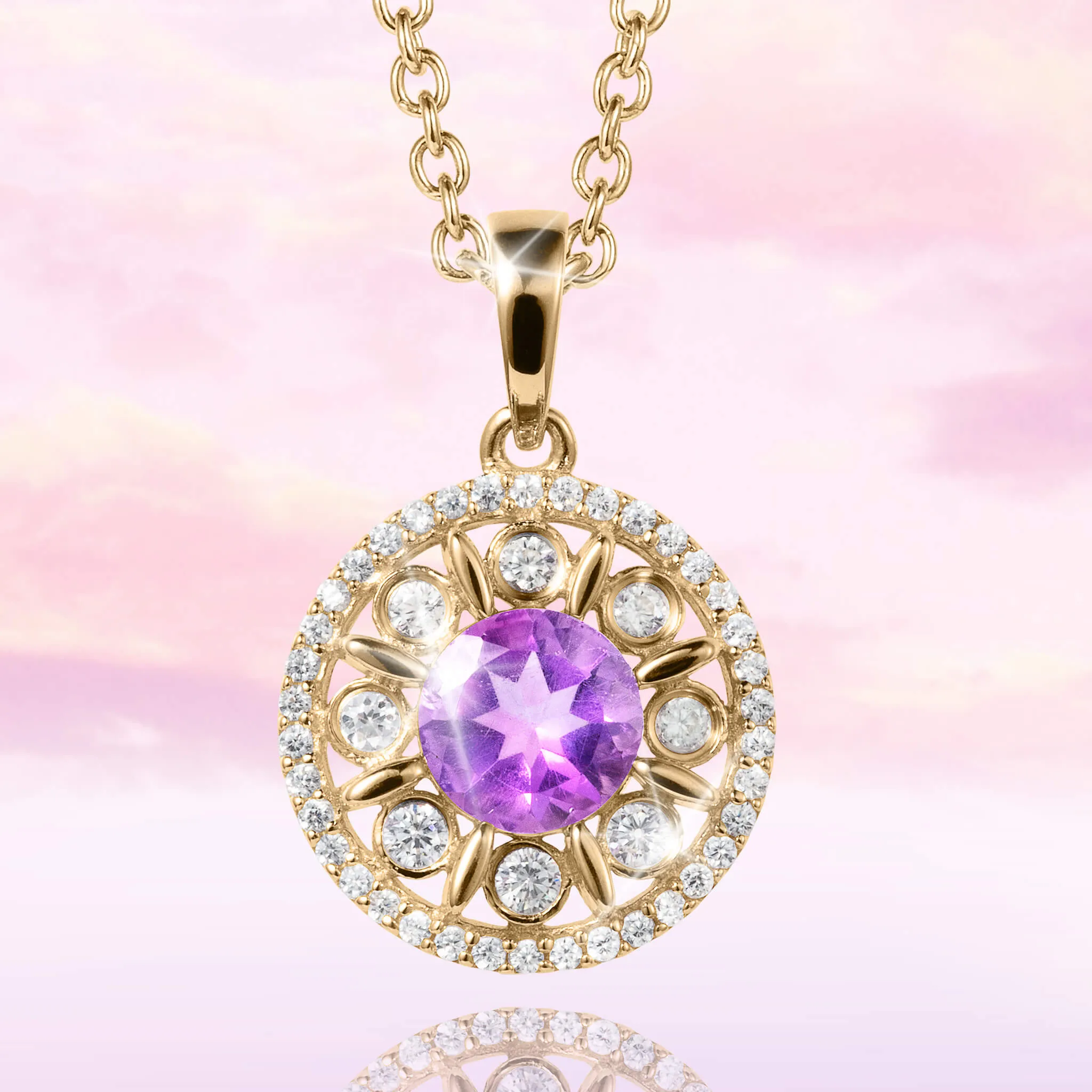 Amethyst Fields Pendant