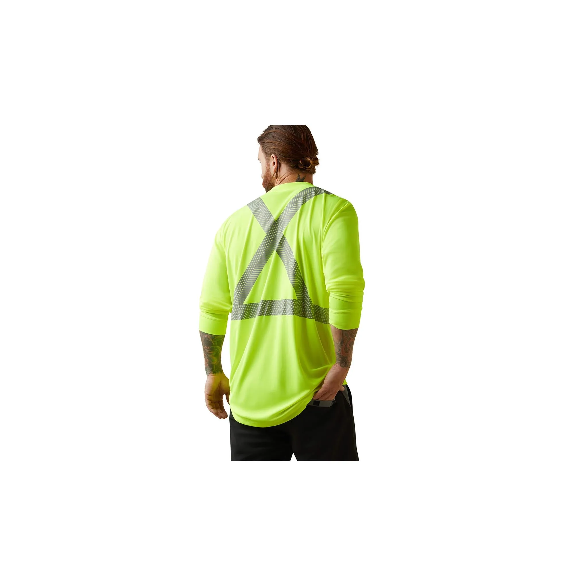 Ariat Hi-Vis ANSI T-Shirt Long Sleeve Hi Vis Yellow