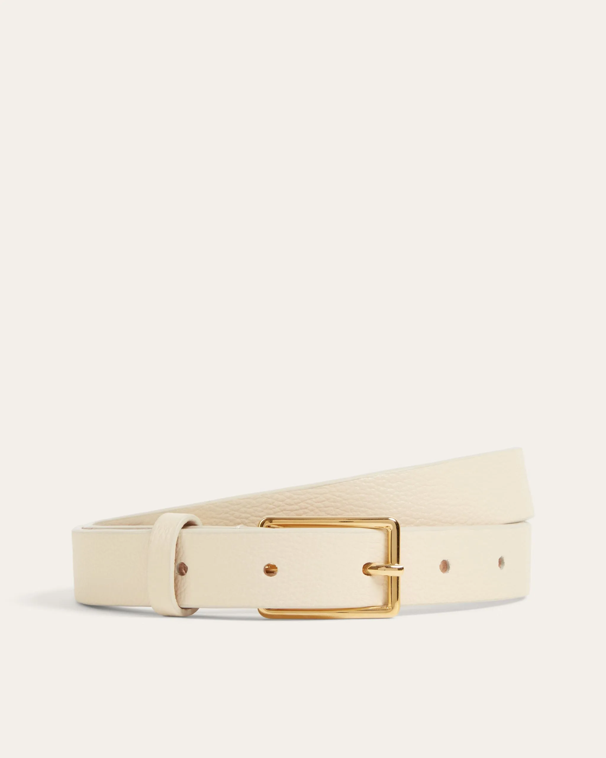 Attilio Narrow Belt, Crema