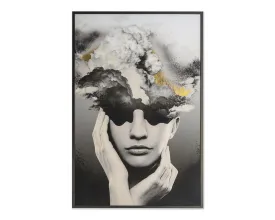 Beautiful Mind - 40" X 60" - Black Frame