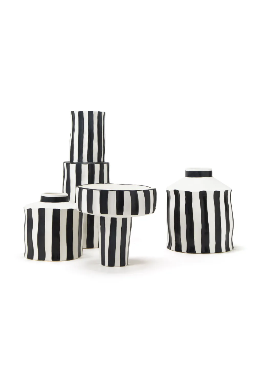 Black & White Ceramic Vase - S | Liang & Eimil Weston I