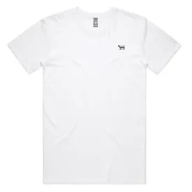 Black Sheep Embroidered Icon Tee White