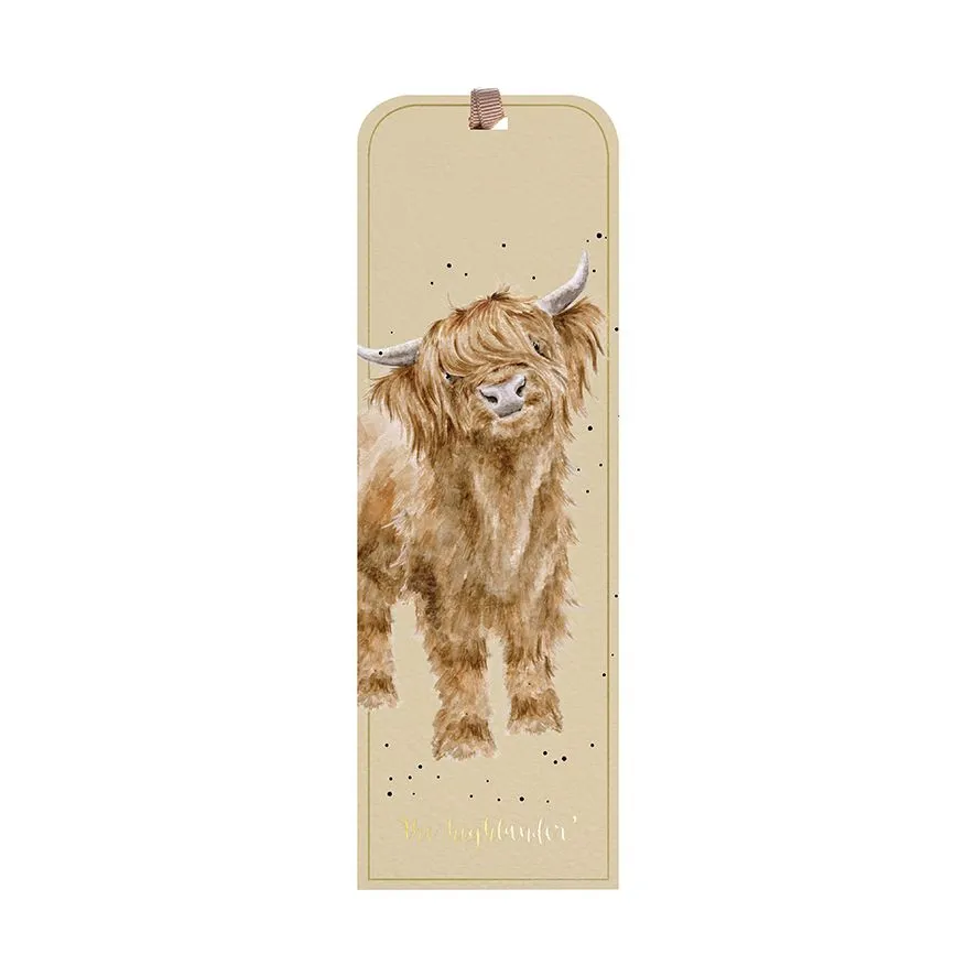 Bookmark Bm036 Highland Cow