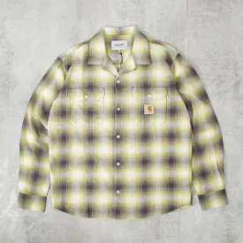 Carhartt WIP Blanchard L/S Shirt - Arctic Lime