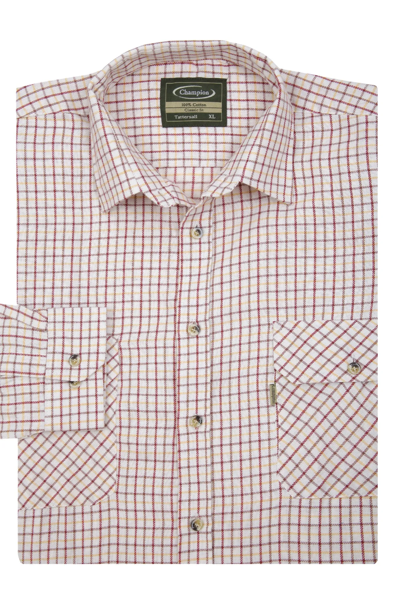 Champion 100% Cotton Tattersall Check Shirt