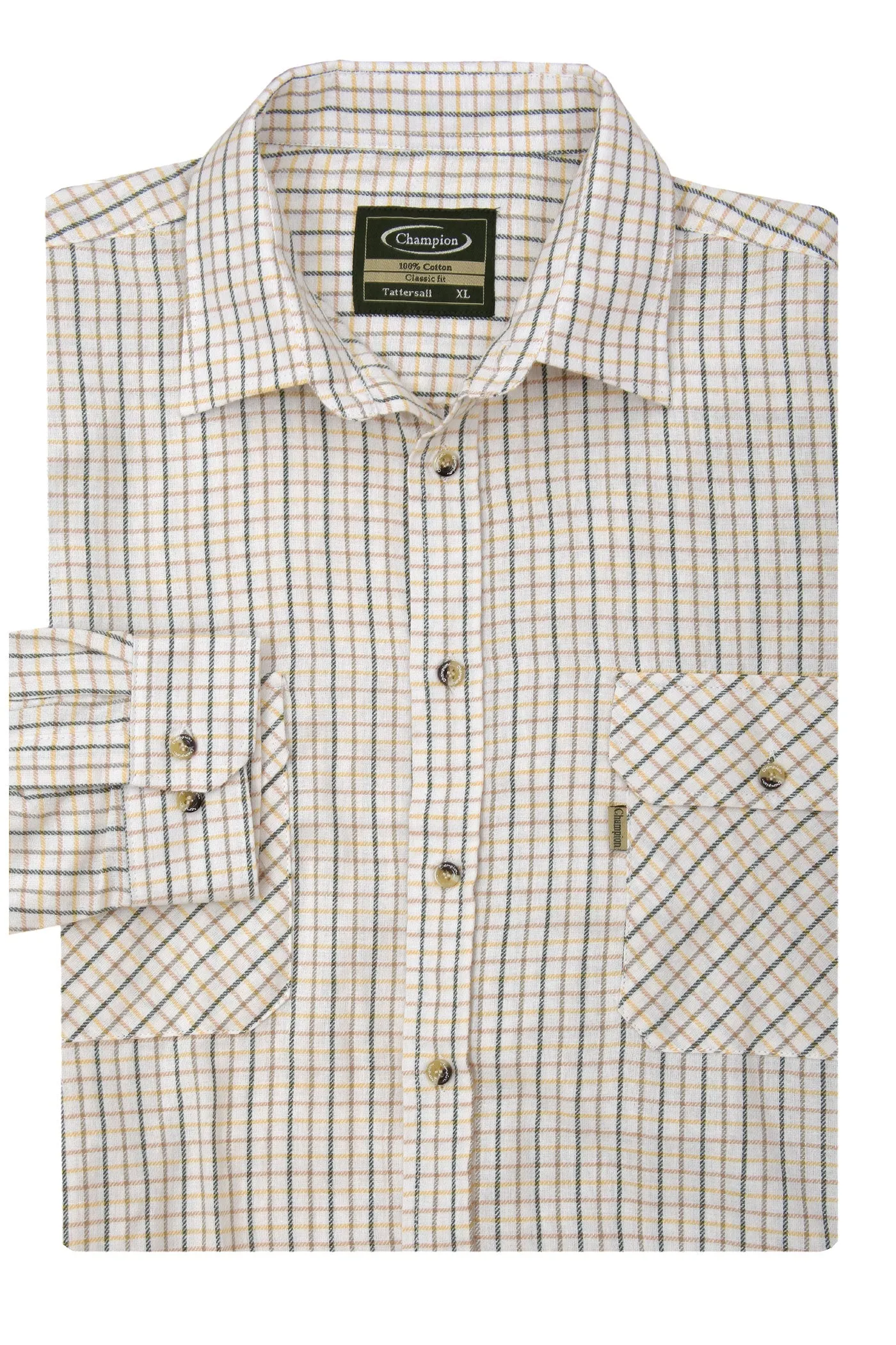 Champion 100% Cotton Tattersall Check Shirt