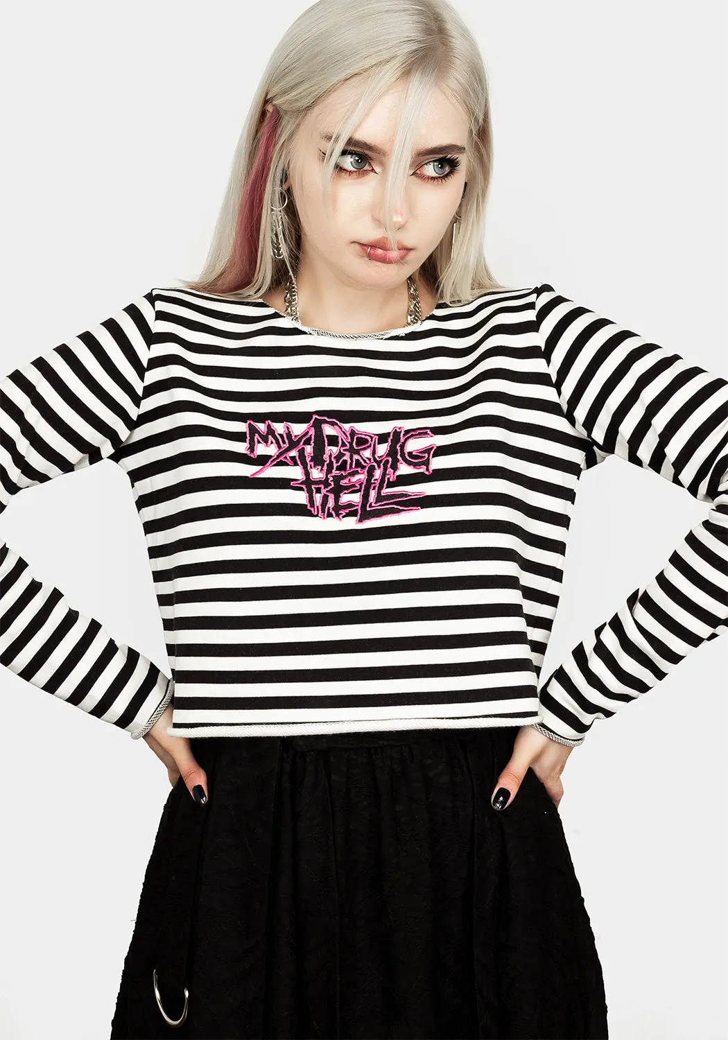 Chemical Crop Stripe Long Sleeve