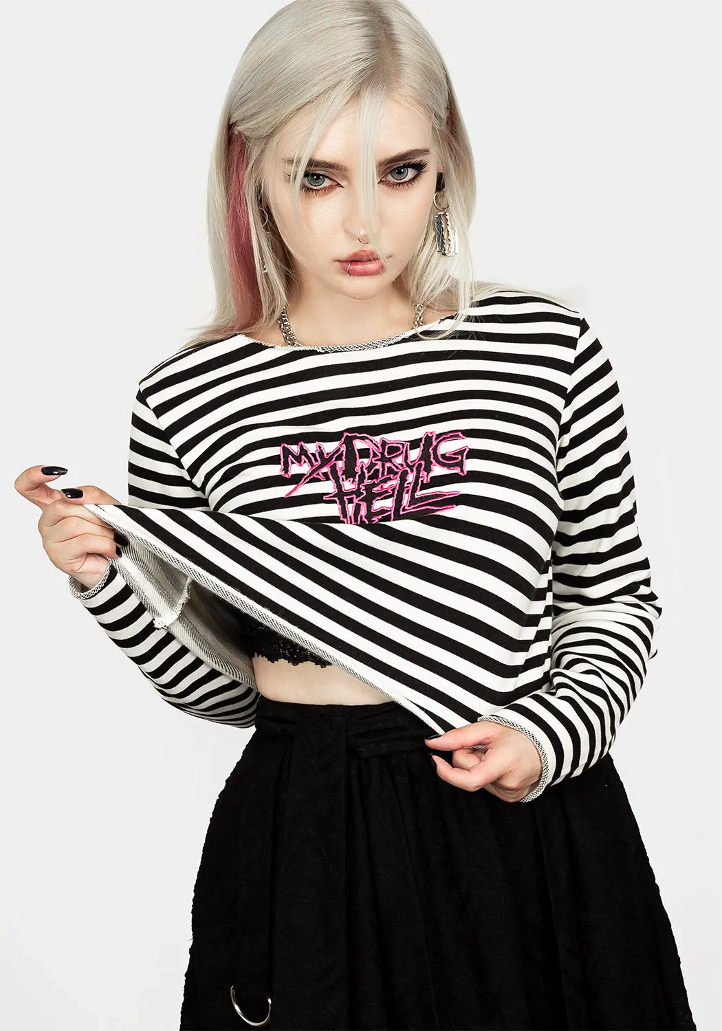 Chemical Crop Stripe Long Sleeve