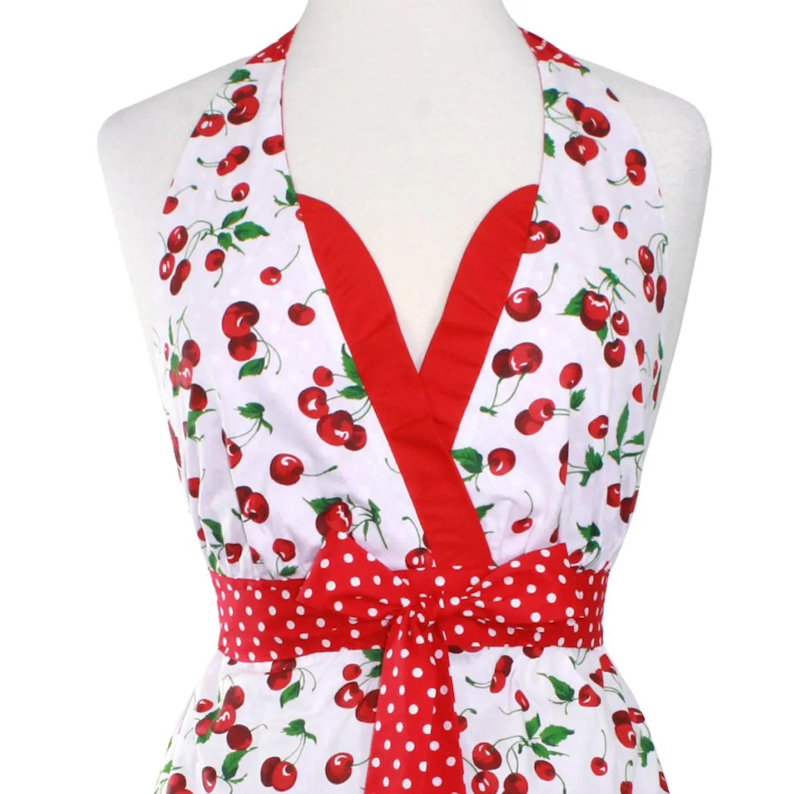 Cherry Pie Holiday Retro Apron #CPA