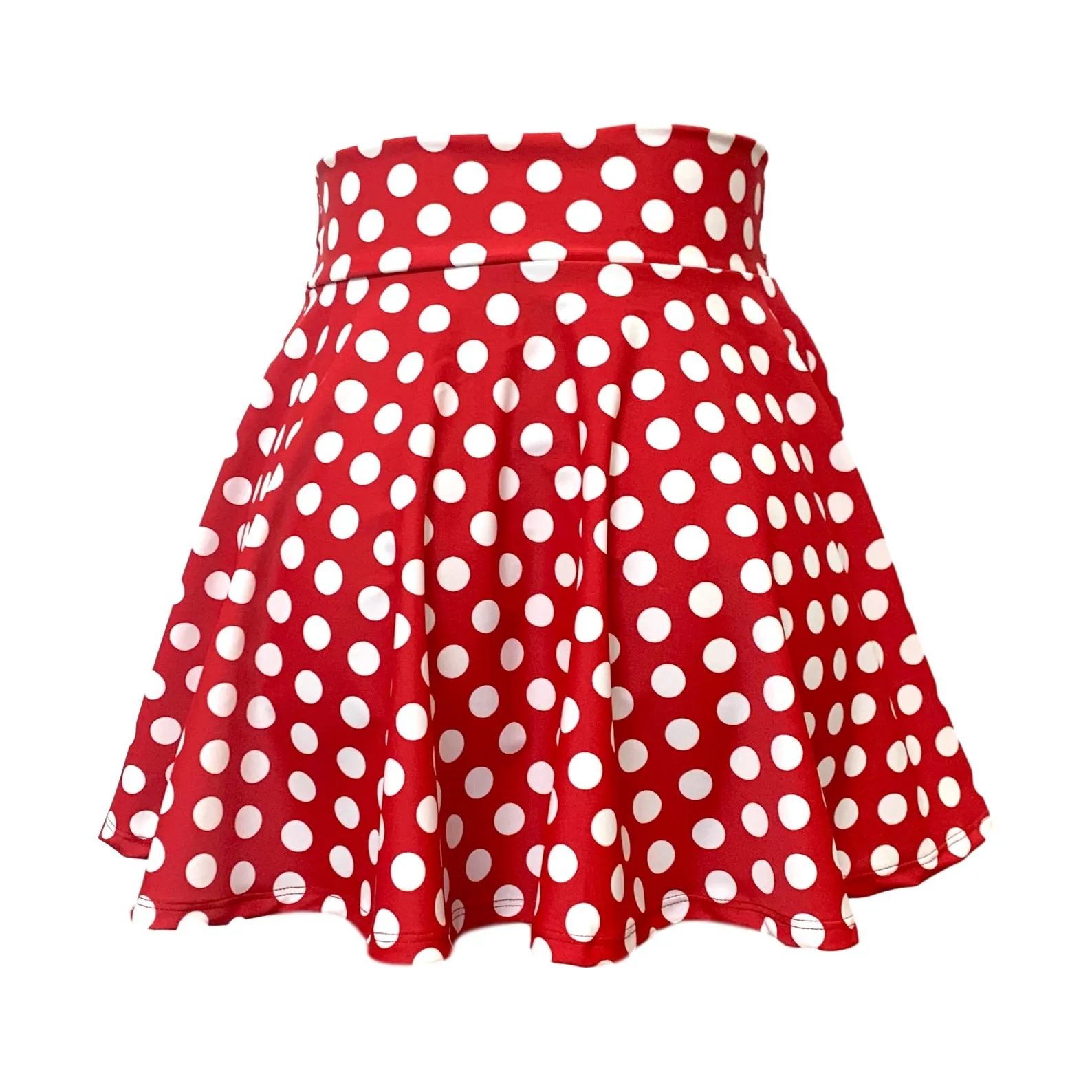 CHILDREN'S Minnie Red & White Polka Dot Skater Skirt