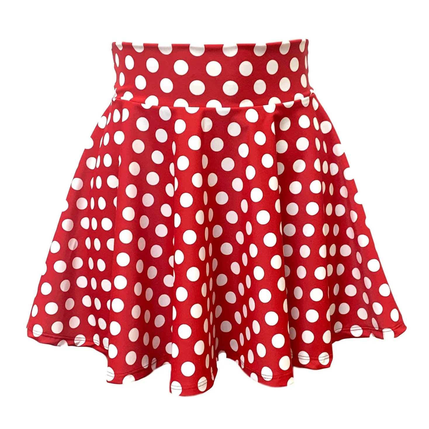 CHILDREN'S Minnie Red & White Polka Dot Skater Skirt