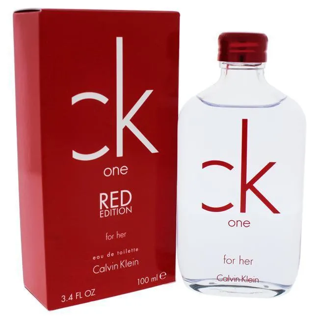 CK One Red For Women By Calvin Klein Eau De Toilette Spray