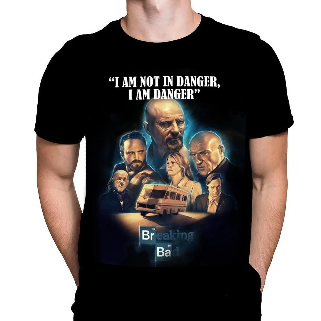 Danger Breaking Bad - Classic TV Show - T-Shirt