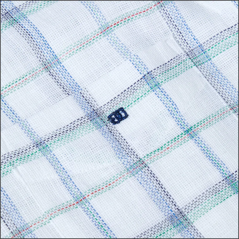 Dg's Blue Multi Check SS Shirt^