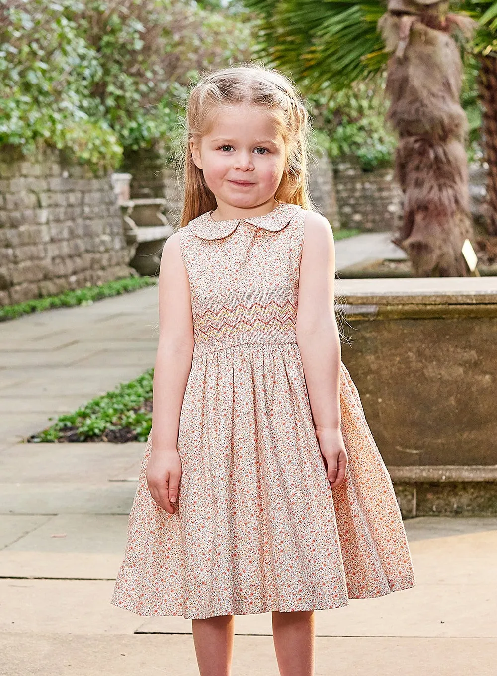 Esme Floral Smocked Dress