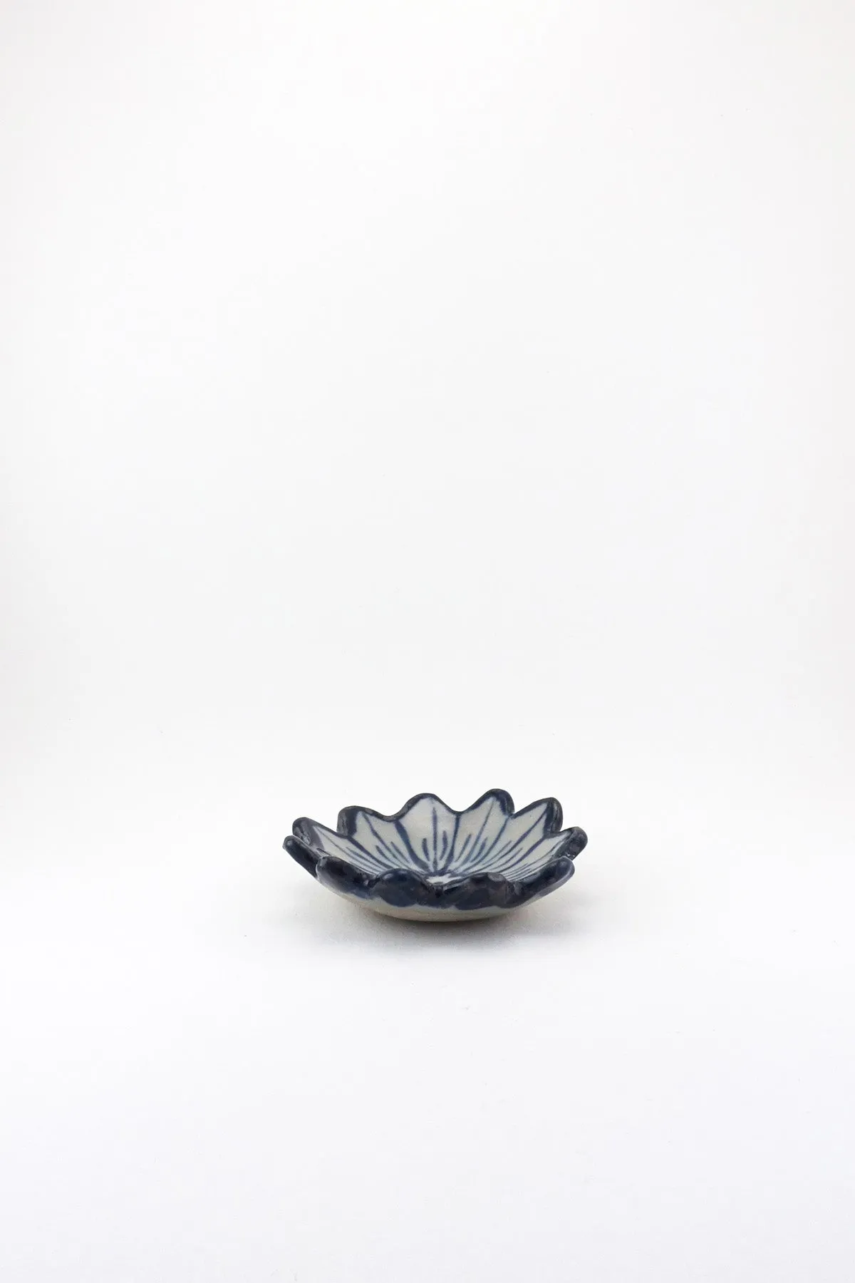 Floral Dish, Painted - Small