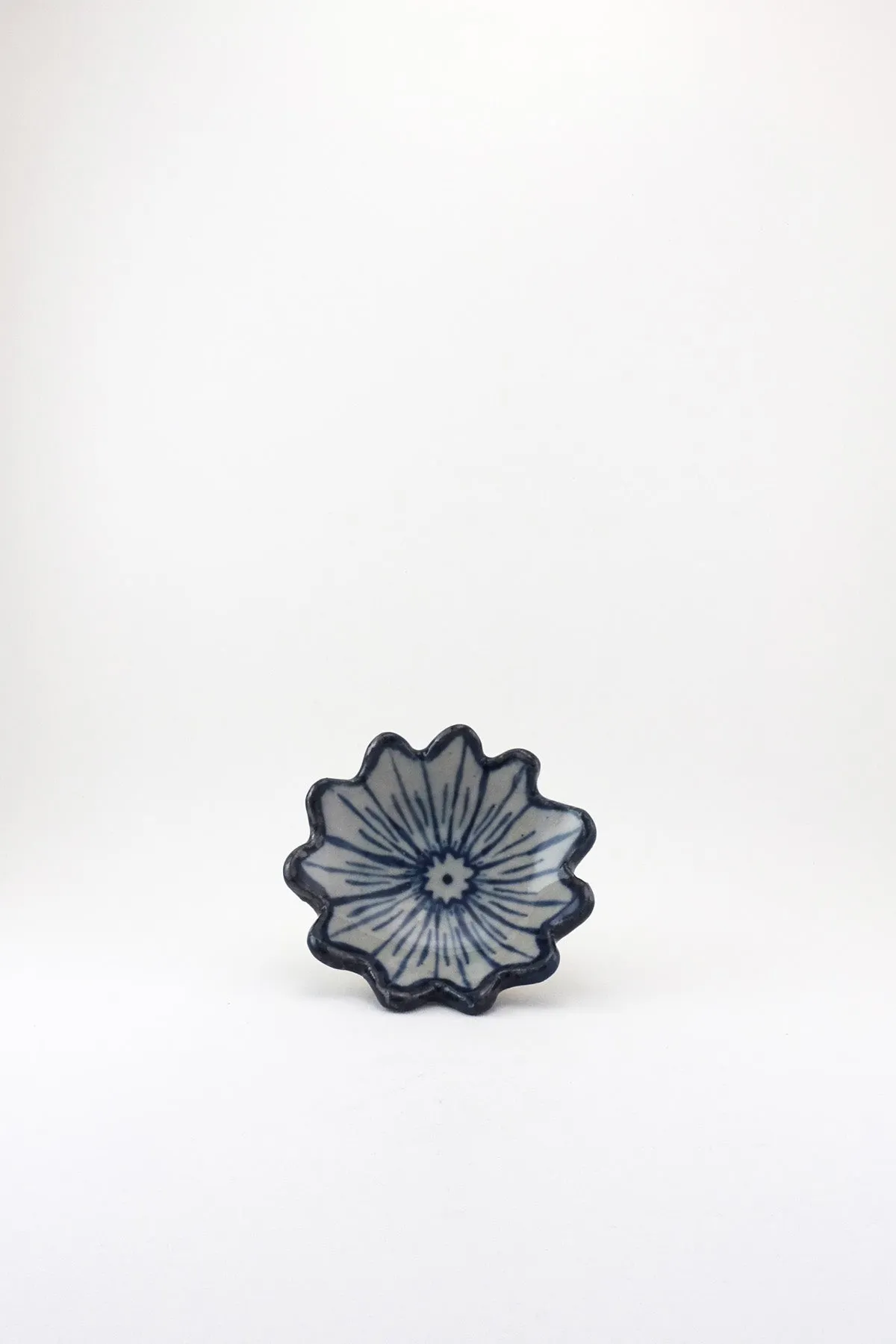 Floral Dish, Painted - Small