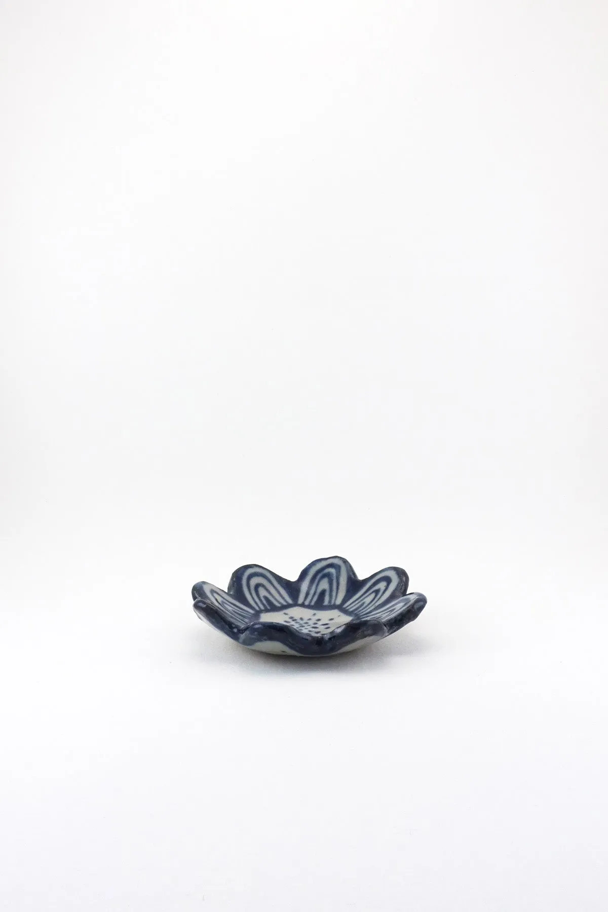 Floral Dish, Painted - Small