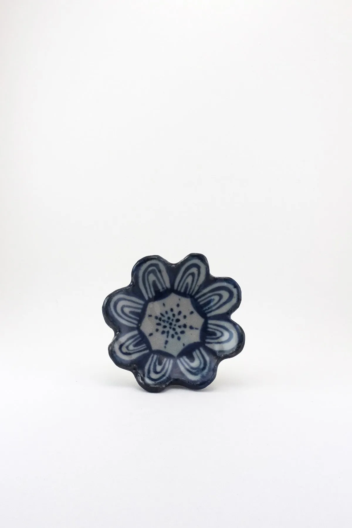 Floral Dish, Painted - Small