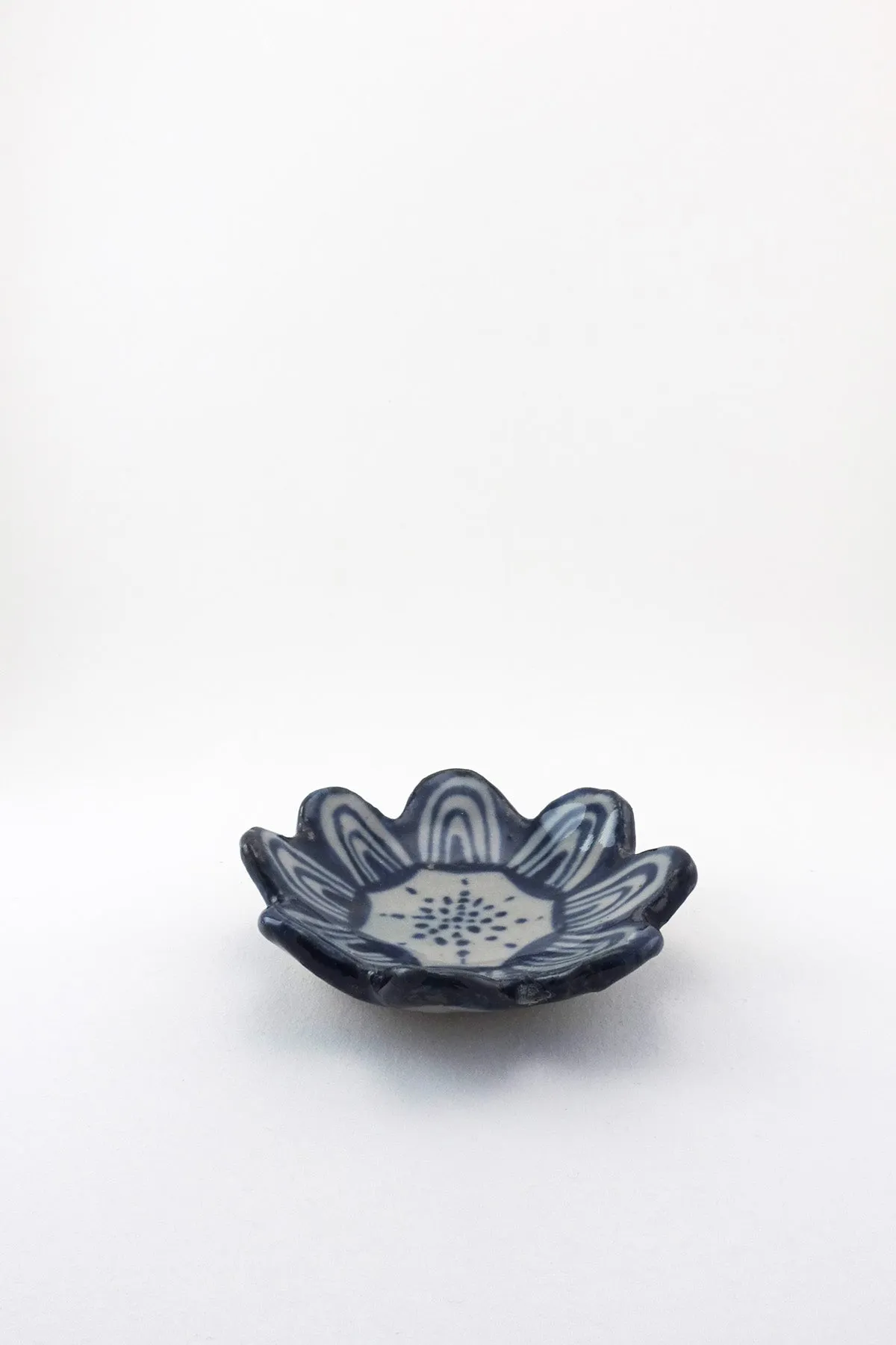 Floral Dish, Painted - Small