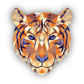 Geo Tiger Decal