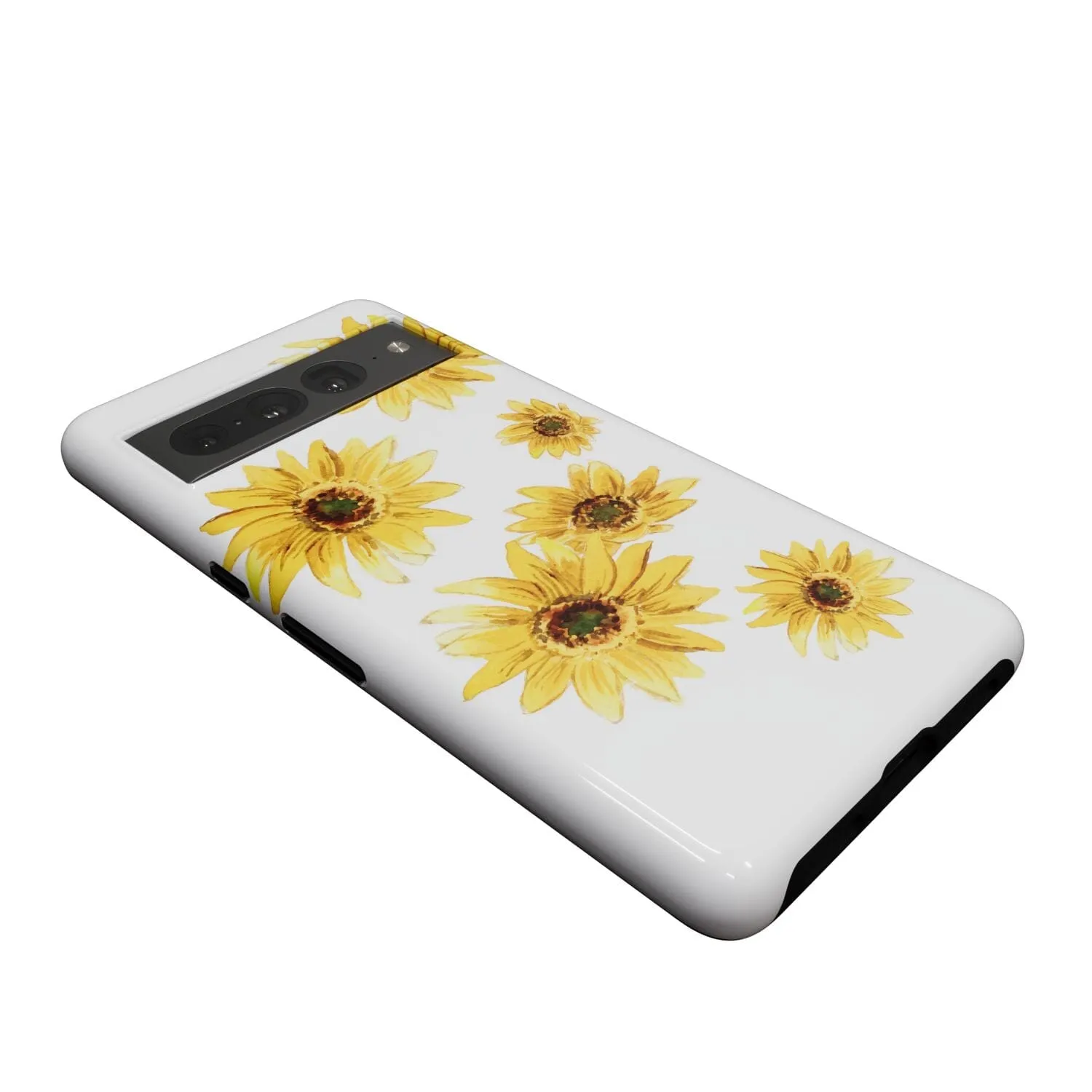 Golden Garden | Yellow Sunflower Floral Google Pixel Case