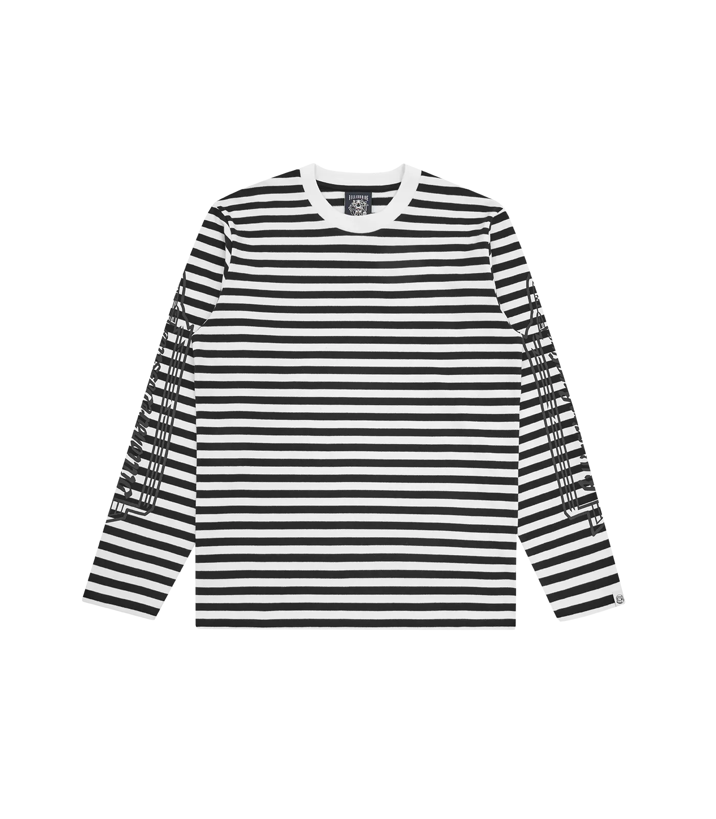 L/S STRIPE T-SHIRT - BLACK/WHITE