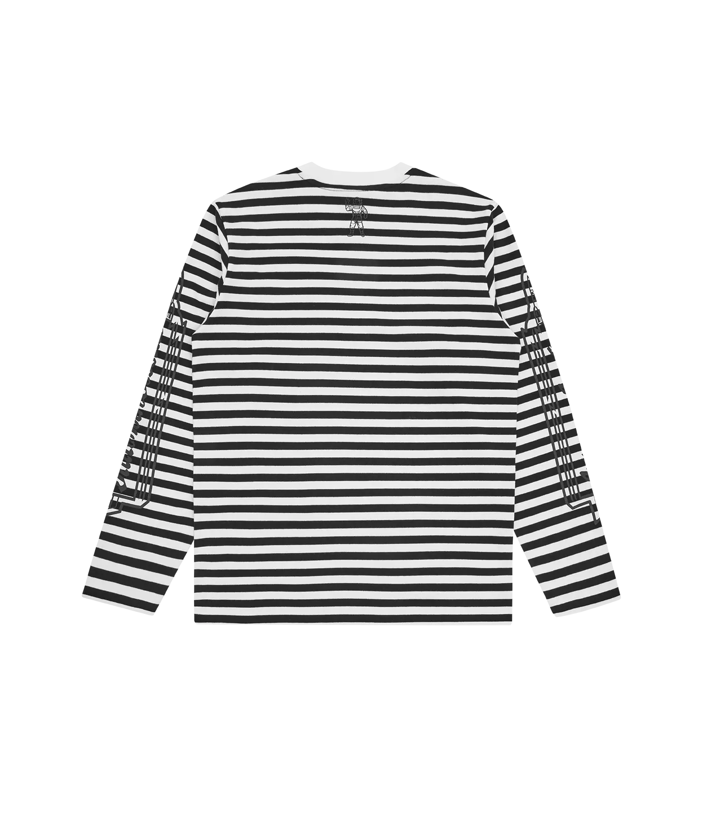 L/S STRIPE T-SHIRT - BLACK/WHITE