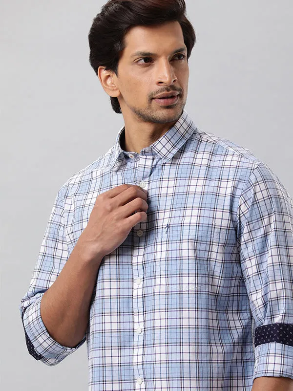 Men Checked Full Sleeve Cotton Shirt