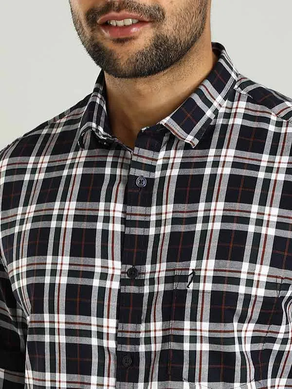 Men Checked Full Sleeve Cotton Shirt