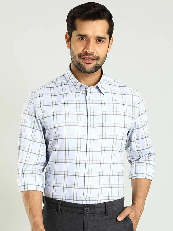 Men Checked Full Sleeve Cotton Shirt