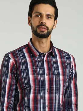 Men Checked Full Sleeve Cotton Shirt