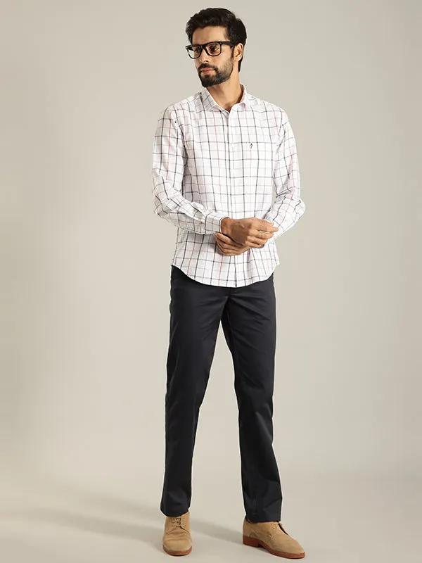 Men Checked Full Sleeve Cotton Shirt