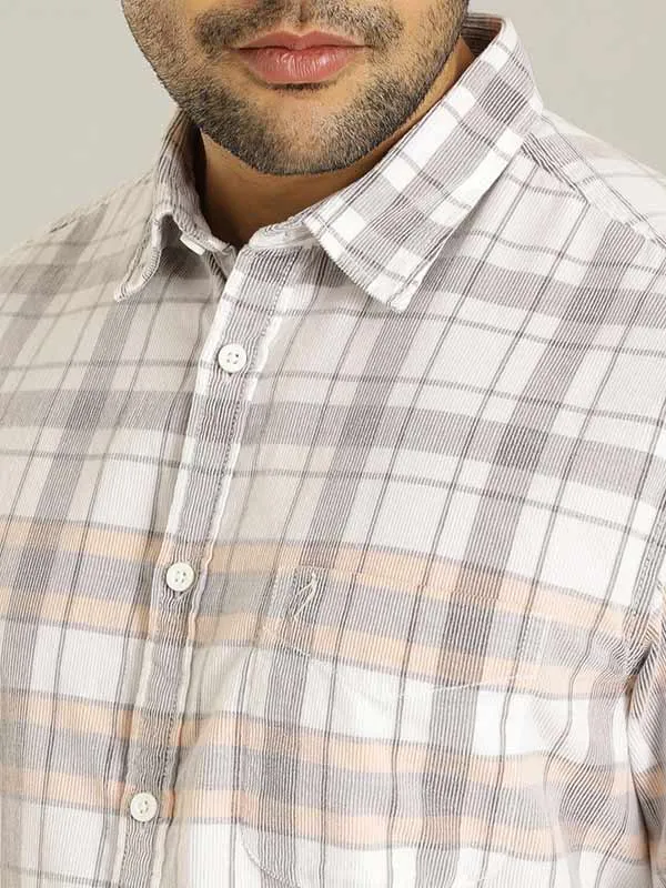 Men Checked Full Sleeve Cotton Shirt