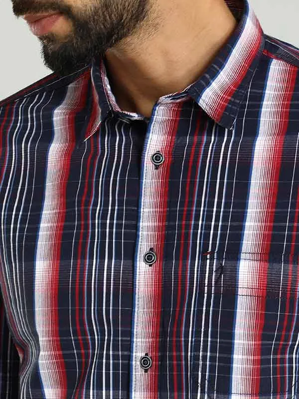 Men Checked Full Sleeve Cotton Shirt