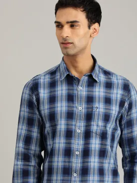 Men Checked Full Sleeve Cotton Shirt