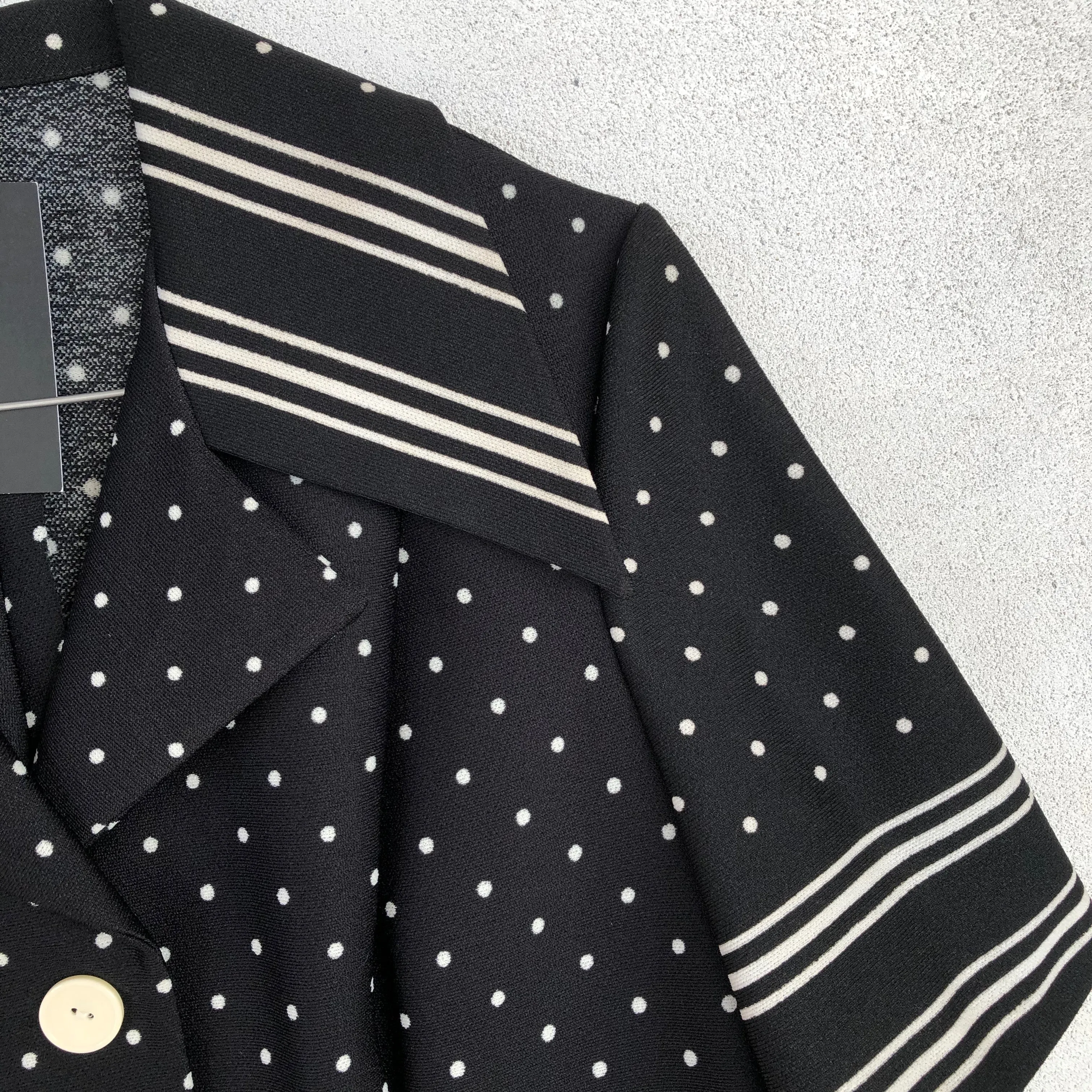 Polka Dot Poly 70s Shirt