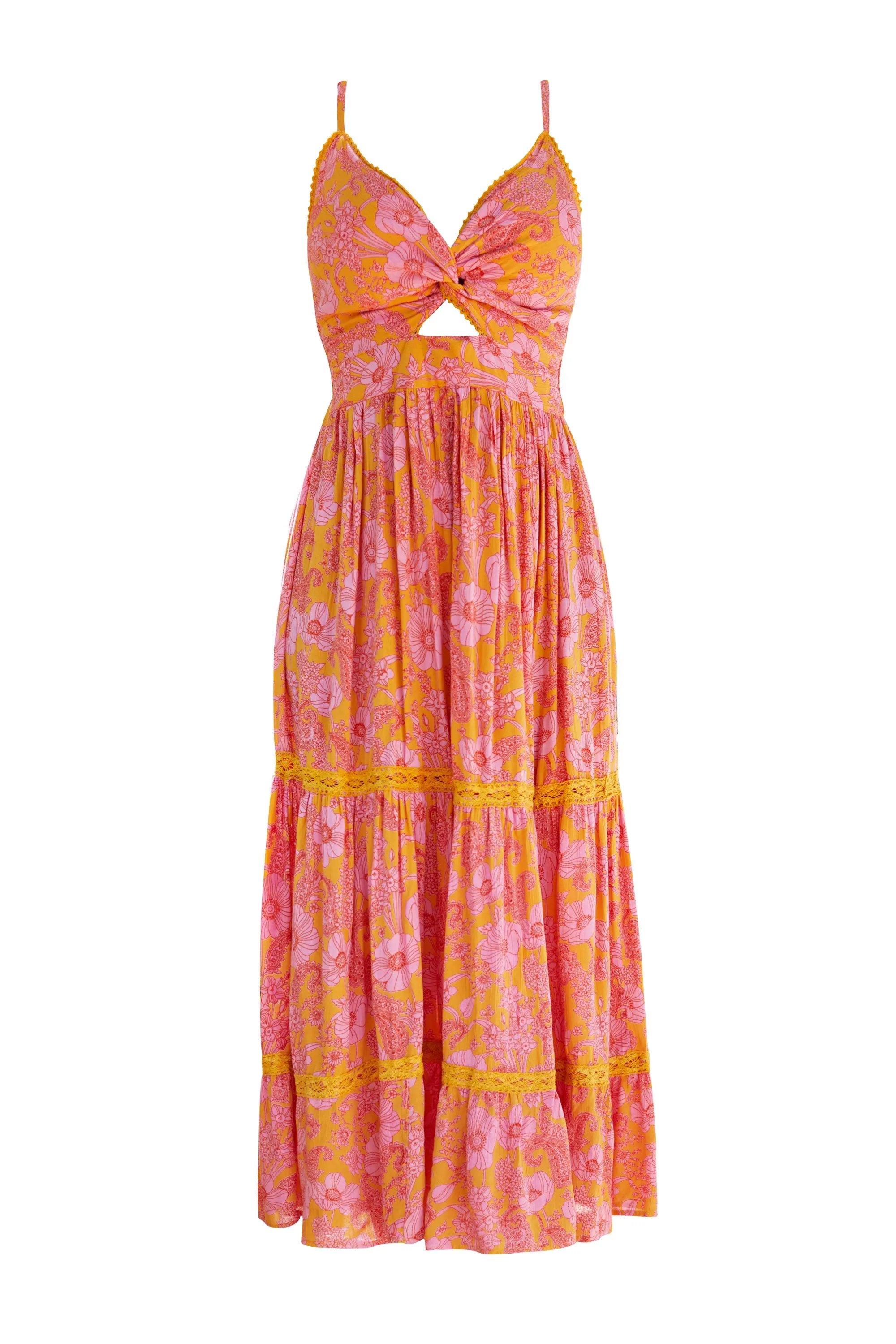 Primrose Pink Floral Dress