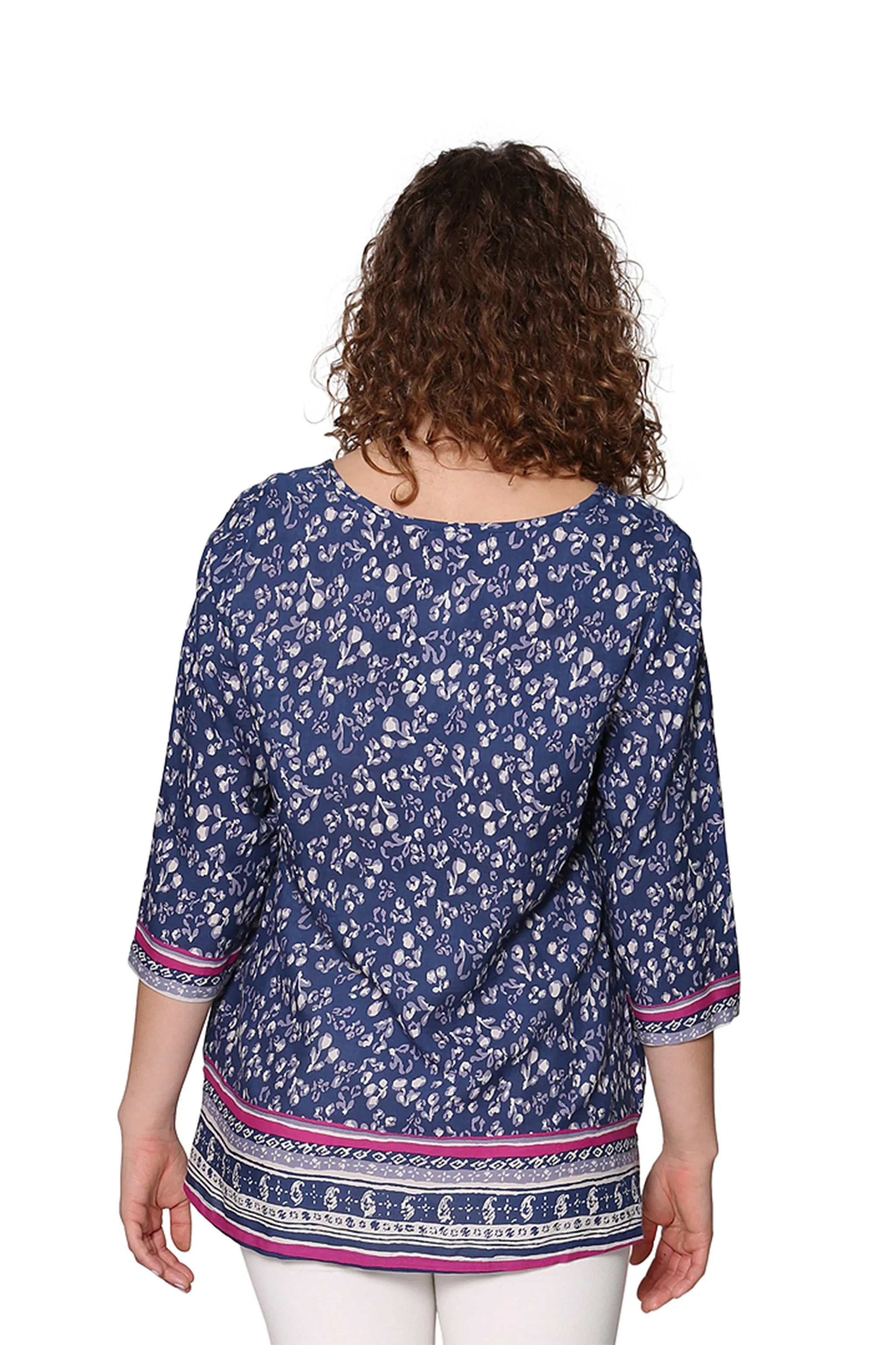 Rayon Print Tunic