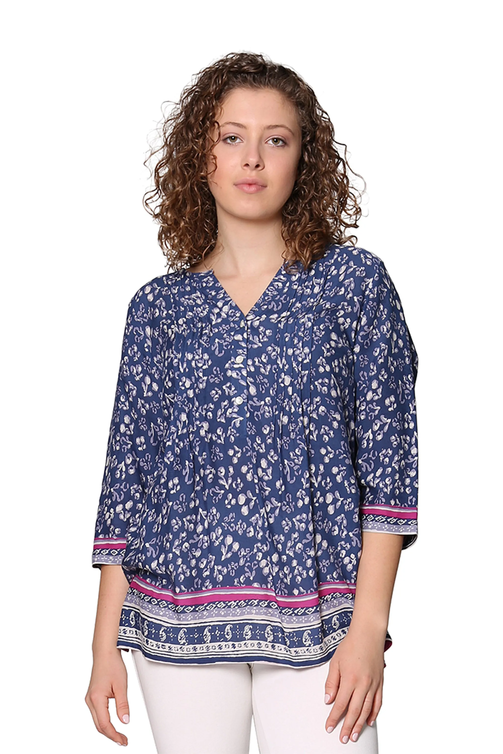 Rayon Print Tunic