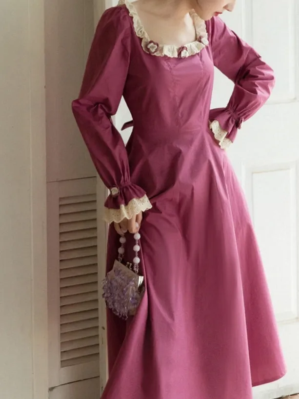 Sugar Plum Rose Dress