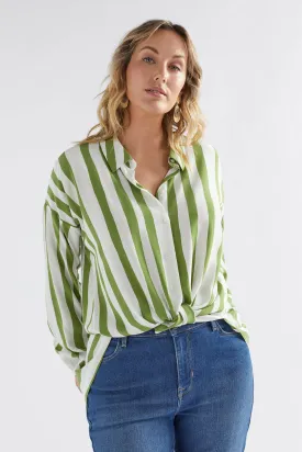 Narrow Striped Printed Shirts