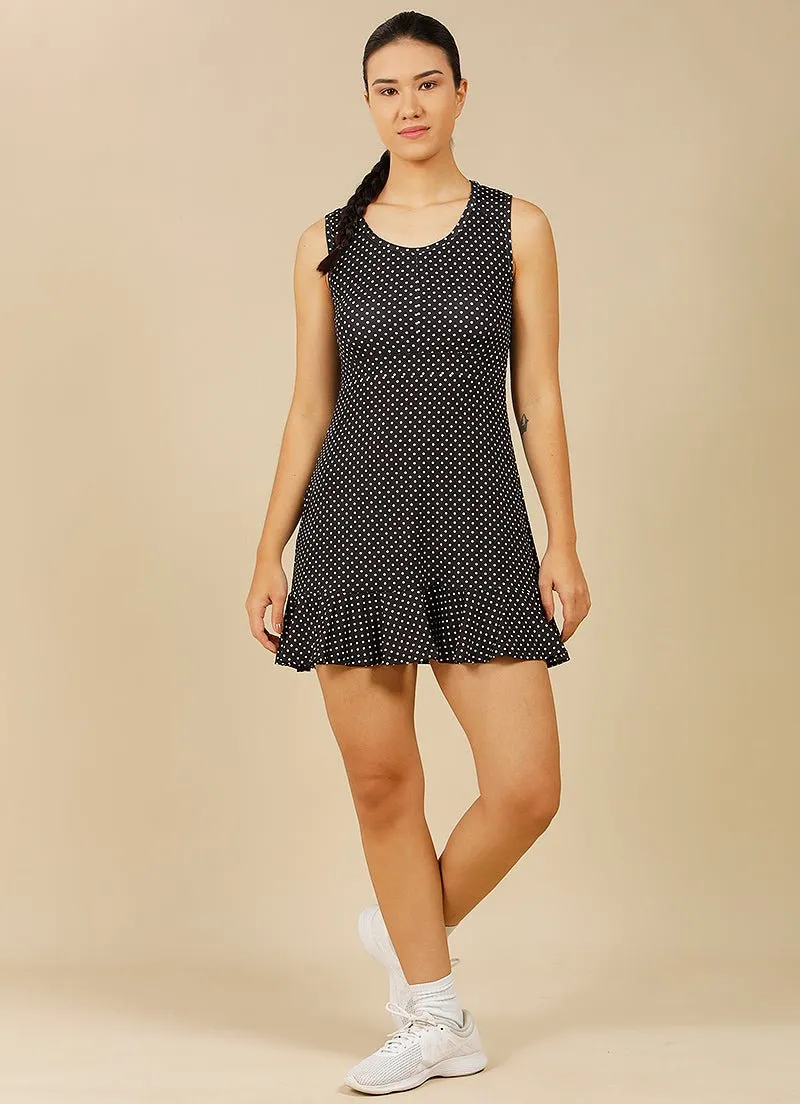 Up Dress (Black Polka Dot)