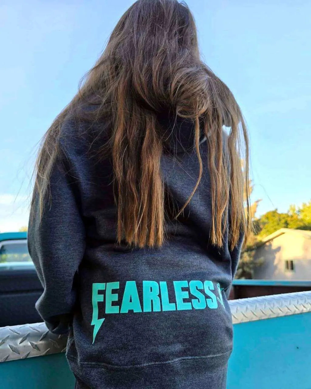 Youth She is Fearless Hoodie